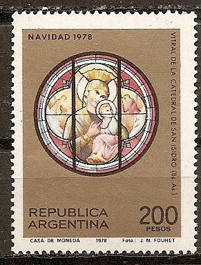 [AR1226] Argentina: Christmas (1978) MNH Single