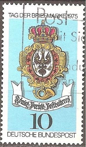 [GE1202] Germany: Stamp Day, honoring German philatelists (1975) Used Single