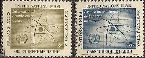 [UNY059] UN NY: International Atomic Energy Agency (1958) Used Complete Set