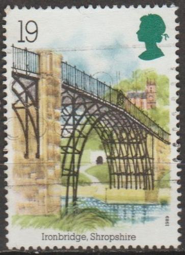 [GB1280] Great Britain: Iron Bridge (1989) Used