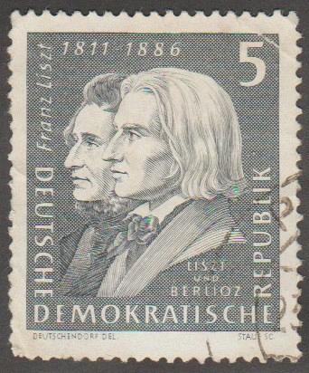 German DDR Used Scott #570 Catalog Value $.25