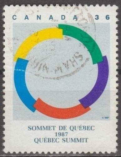 [CA1146] Canada: Francophone Summit, Quebec (1987) Used Single