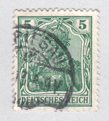 Germany 82 1905 Germania 5pf Used (BP88833)