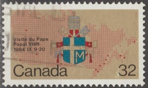 [CA1030] Canada: Papal Visit (1984) Used