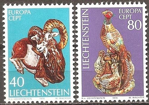 [LI0587] Liechtenstein: Europa/CEPT (1976) MNH Complete Set