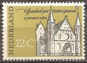 [NE0422] Netherlands: Knights' Hall, The Hague (1964) MNH single