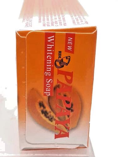 X3 RDL Papaya All Natural Whitening Soap with Vitamin A, C and E 135G