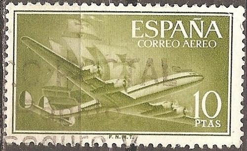 [SPC157] Spain: Airmail Stamp (1956) Used