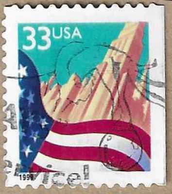 Flag over City - 17113