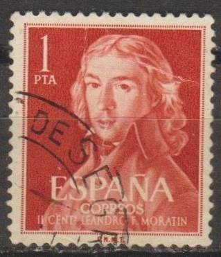 [SP0971] Spain: Moratin Birth Bicentennial (1961) Used