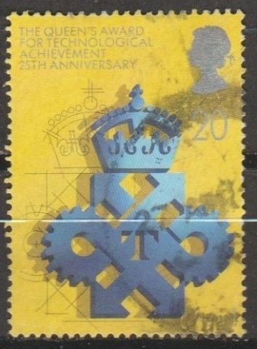 [GB1318] Great Britain: Queen's Awards for Export & Tech Achievement (1990) Used