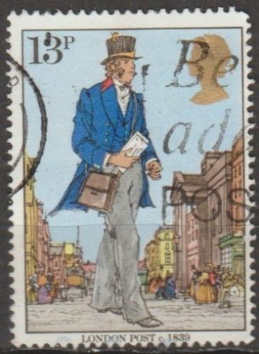 [GB0873] Great Britain: Mailman & London Post Office (1979) Used