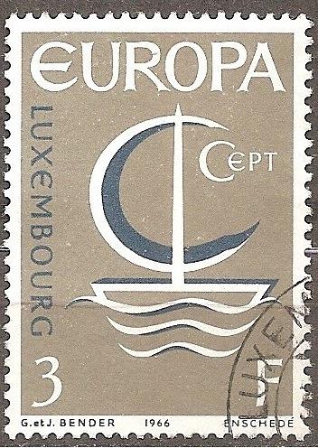 [LU0440] Luxembourg: Europa/CEPT (1966) Used