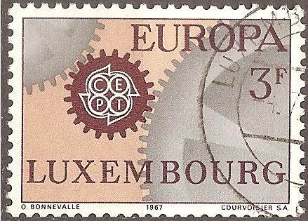 [LU0449] Luxembourg: Europa/CEPT (1967) Used
