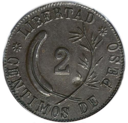 Philippines: Malolos. Revolutionary copper 2 Centavos 1899 XF40 PCGS