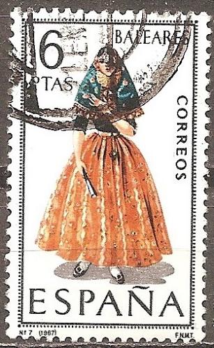 [SP1398] Spain: Provincial Costumes: Baleares (1967) Used