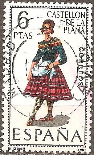 [SP1403] Spain: Provincial Costumes: Castell&oacute;n de la Plana (1967) Used