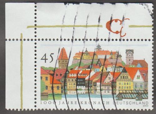 German Used Scott #2222 Catalog Value $.70