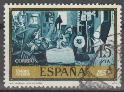 [SP2113] Spain: Pablo Picasso Paintings (1978) Used