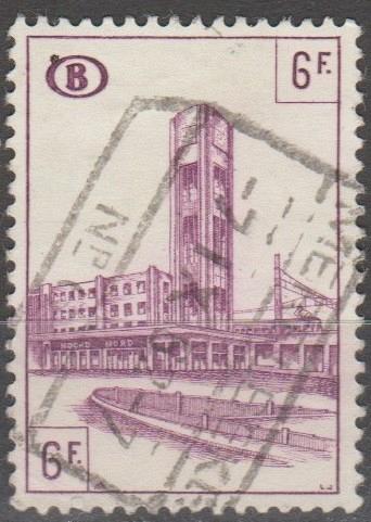 [BEQ349] Belgium: RR Parcel Post (1953-1957) used