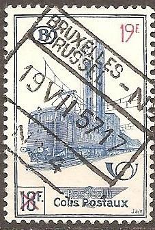 [BEQ366] Belgium: RR Parcel Post (1956) used