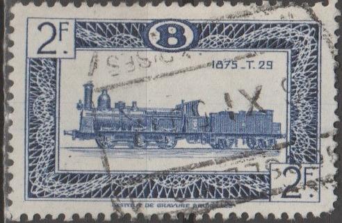 [BEQ312] Belgium: RR Parcel Post (1949) used