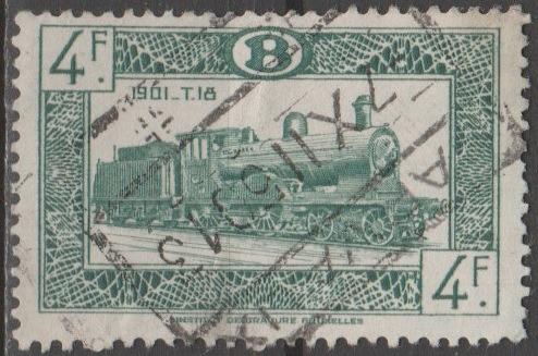 [BEQ314] Belgium: RR Parcel Post (1949) used