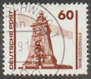 German DDR Used Scott #2835 Catalog Value $.65
