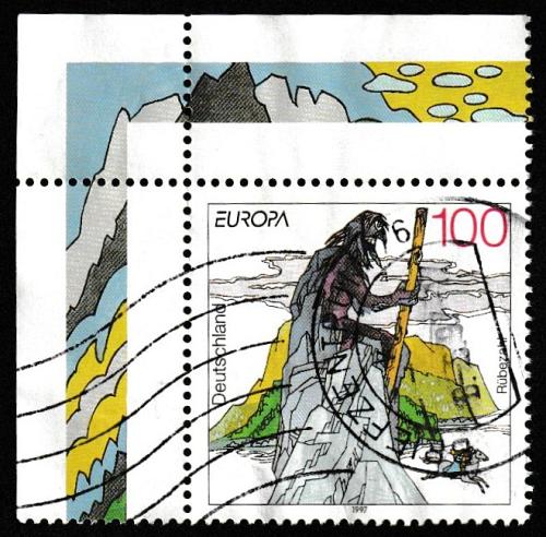 German Used Scott #1966 Catalog Value $.75