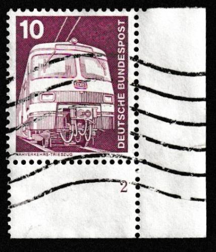 German Used Scott #1171 Catalog Value $.25