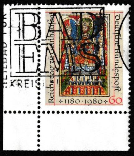 German Used Scott #1327 Catalog Value $.30