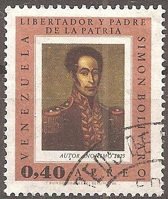 [VZC943] Venezuela: Simon Bolivar, Airmail Issue (1966) Used