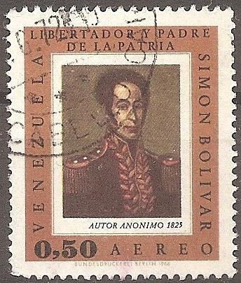 [VZC944] Venezuela: Simon Bolivar, Airmail Issue (1966) Used