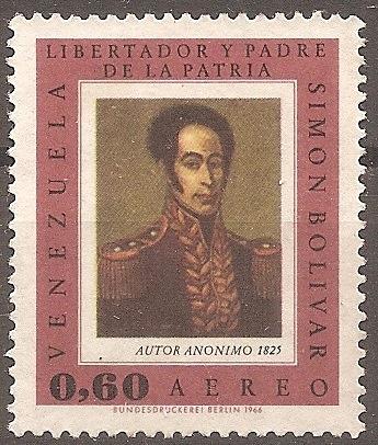 [VZC945] Venezuela: Simon Bolivar, Airmail Issue (1966) Used