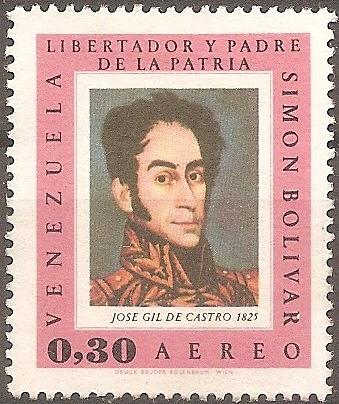 [VZC965 Venezuela: Simon Bolivar, Airmail Issue (1967-68) Used