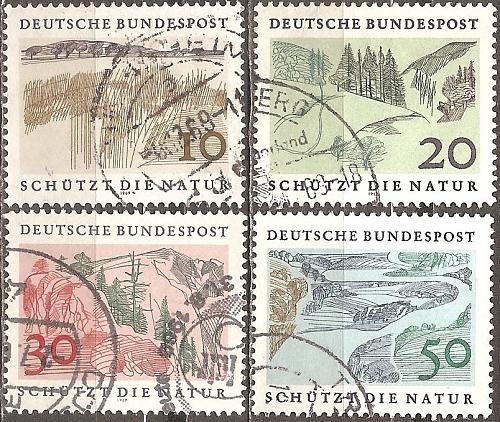 [GE1000] Germany: Environmental Protection (1969) used complete set