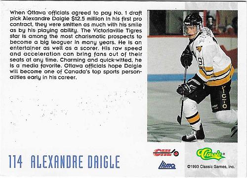 Alexandre Daigle - Victoriaville Tigres - Classic