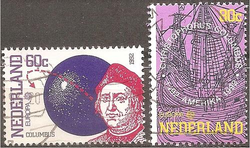 [NE0812] Netherlands: Europa/CEPT (1992) Used, complete set