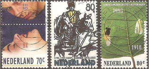 [NE0825] Netherlands: Anniversaries (1993) Used Full set