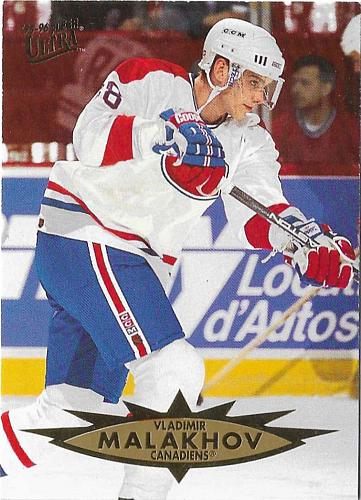 Vladimir Malakhov - Montreal Canadiens - Fleer Ultra