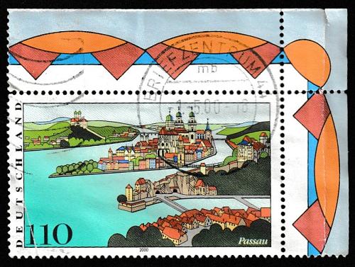 German Used Scott #2072 Catalog Value $.85