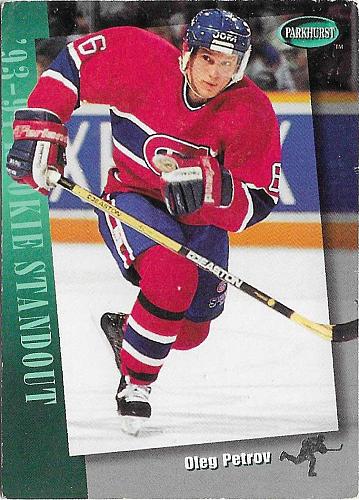 Oleg Petrov - Montreal Canadiens - Parkhurst