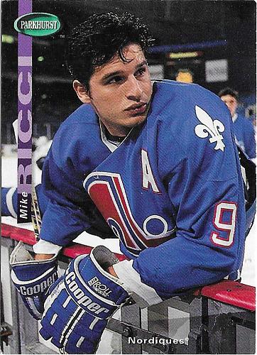 Mike Ricci - Quebec Nordiques - Parkhurst