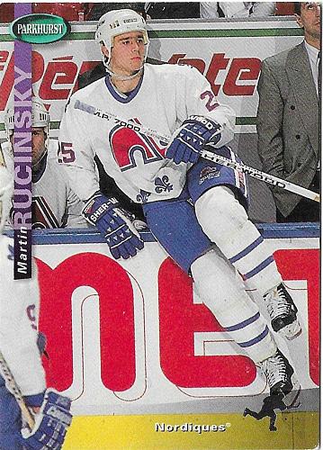 Martin Rucinsky - Quebec Nordiques - Parkhurst