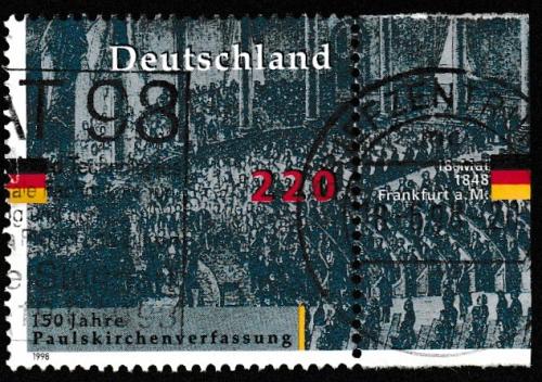 German Used Scott #2005b Catalog Value $2.25