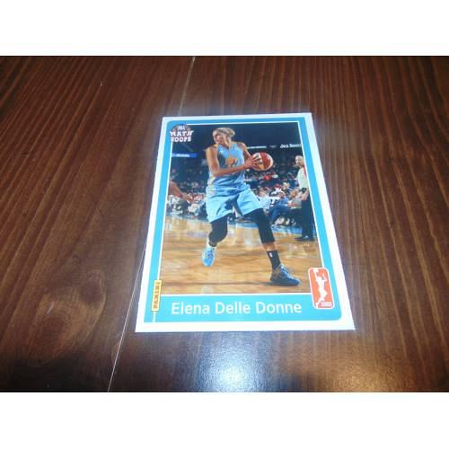 ex/nrmt-2016 panini math hoops 5x7 basketball card-wnba-elena delle donne-sky-look!