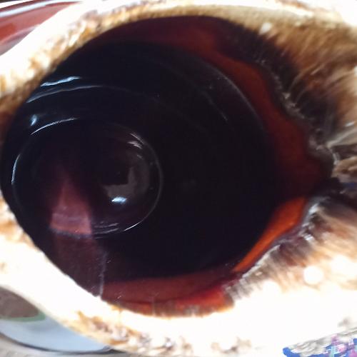 Hull Brown Drip Water Pitcher USA Lip/Ice Spout Vintage Mid Century Pottery