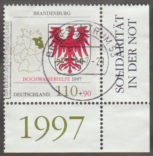 German Used Scott #B818 Catalog Value $3.25