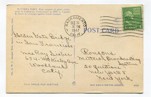 Wisteria Covered Entrance to Historic Sutter's Fort, Sacramento, California