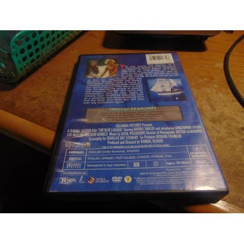 used-dvd-the blue lagoon-1980-brooke shields-drama-columbia-r